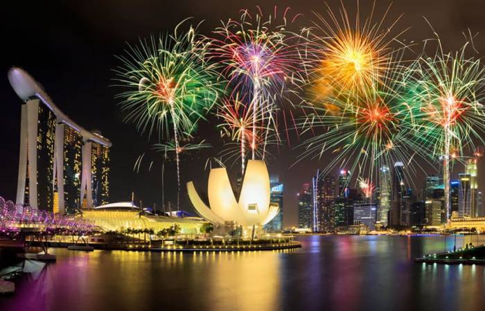 New Year Celebration Singapore Malaysia